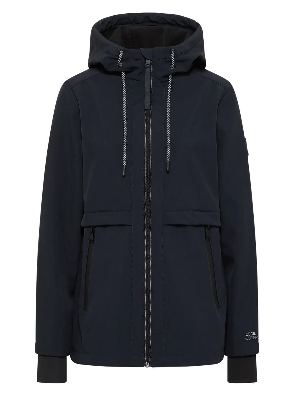 Cappotto Midi Softshell CECIL Donna - Blue