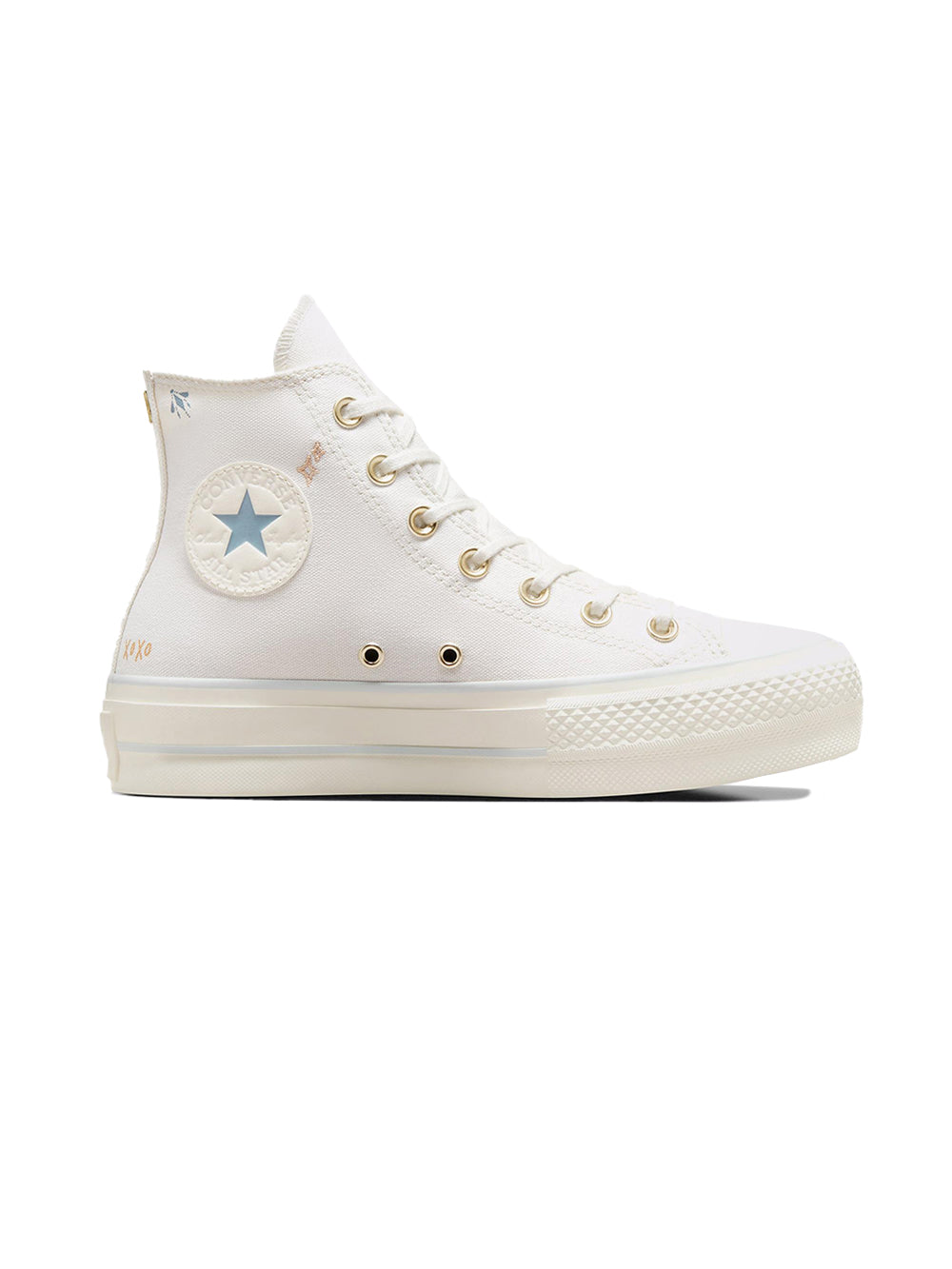 Sneakers Alte Chuck Taylor All Star Lift CONVERSE Donna - Bianco