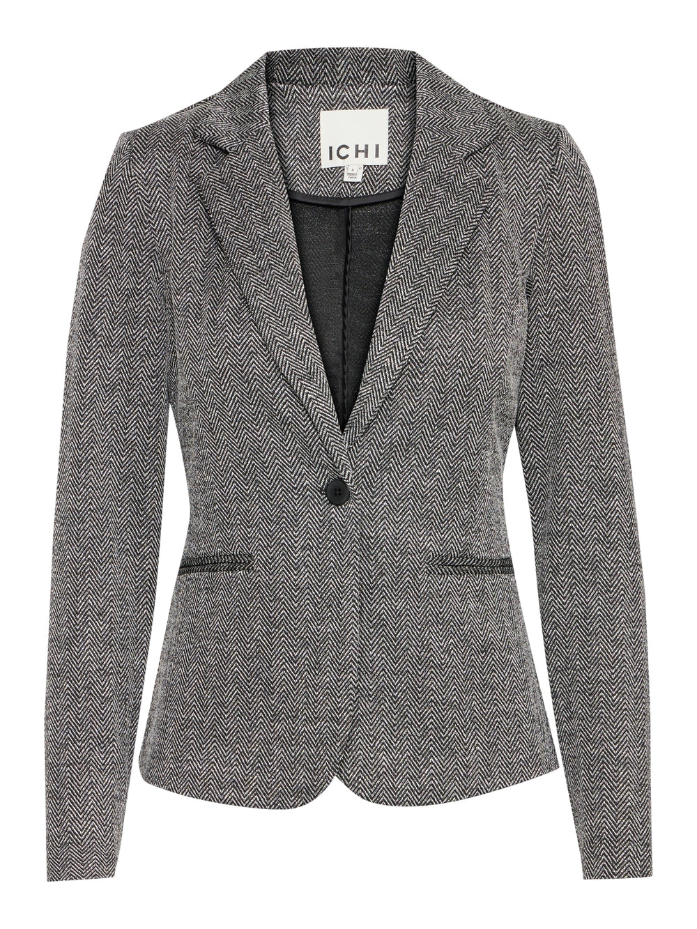 Giacca Ihkate Jacquard ICHI Donna - Grigio