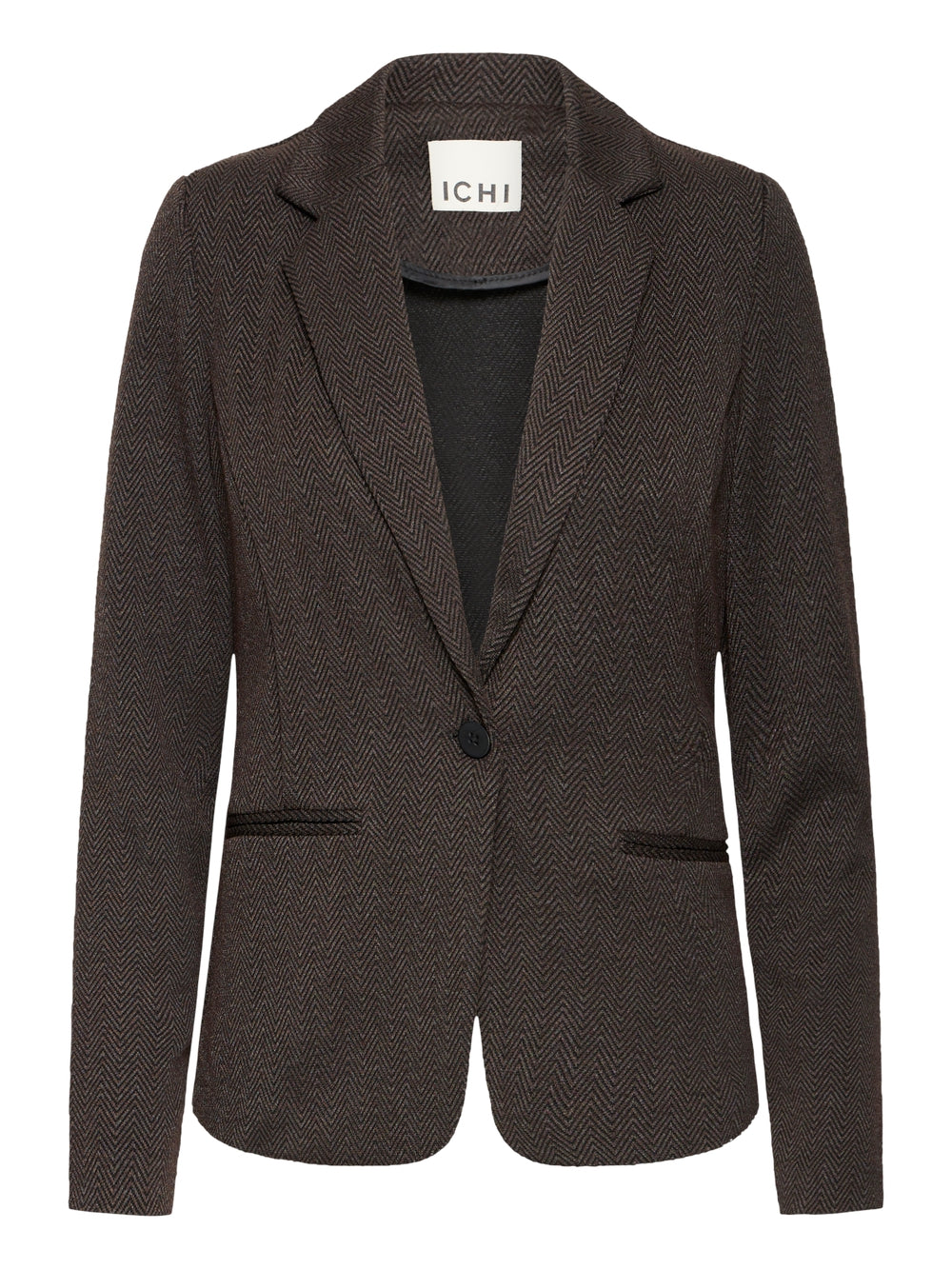 Giacca Ihkate Jacquard ICHI Donna - Marrone