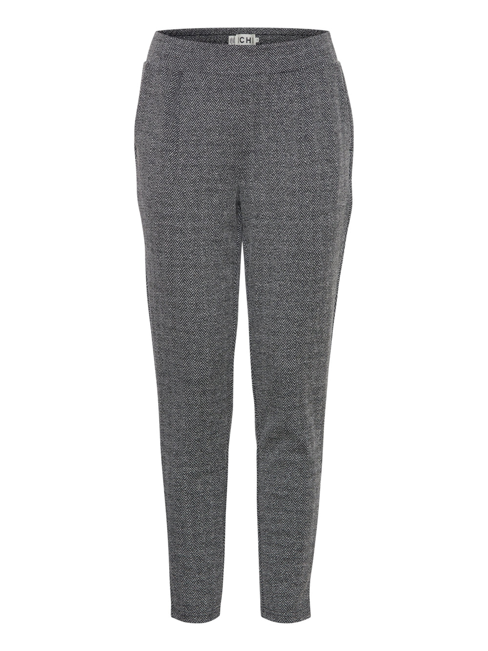 Pantalone Ihkate Jacquard ICHI Donna - Grigio