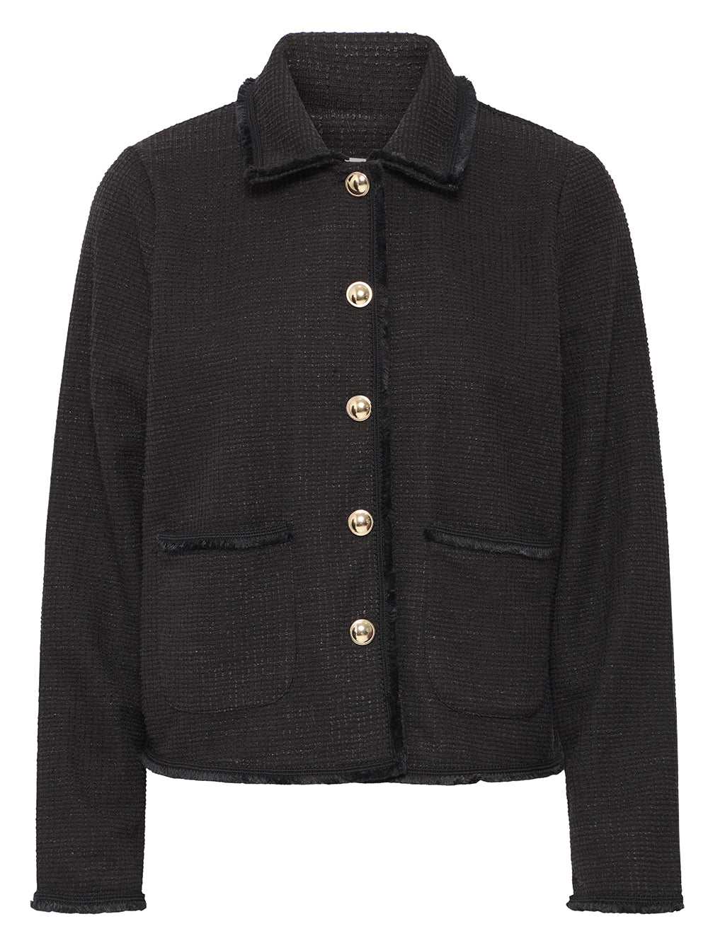 Giacca Ihkate Fringe ICHI Donna - Nero