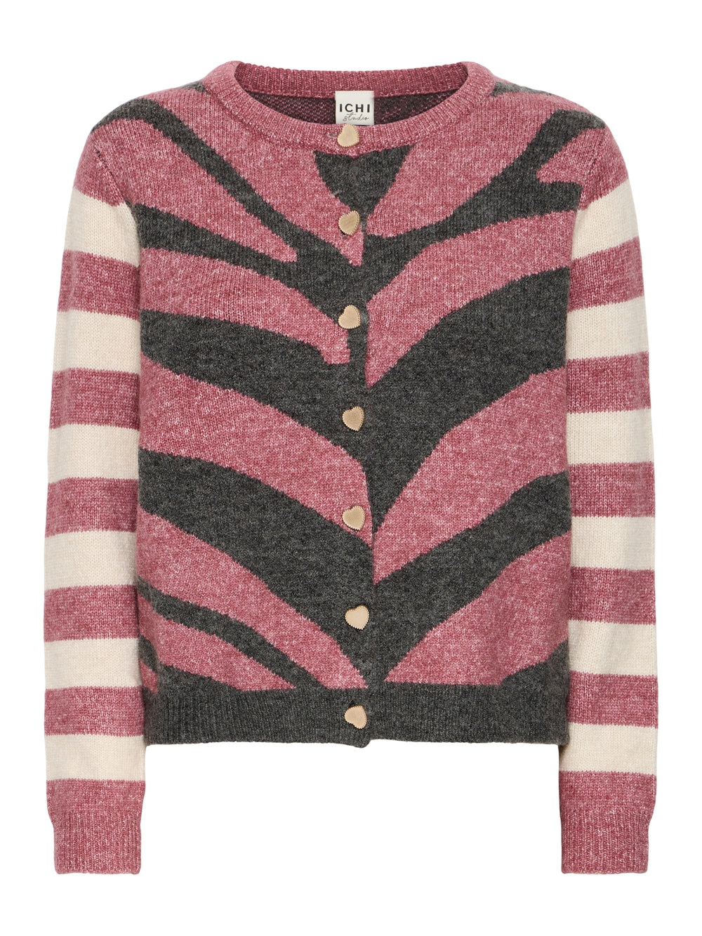 Cardigan Ihlivoni ICHI Donna - Multicolore