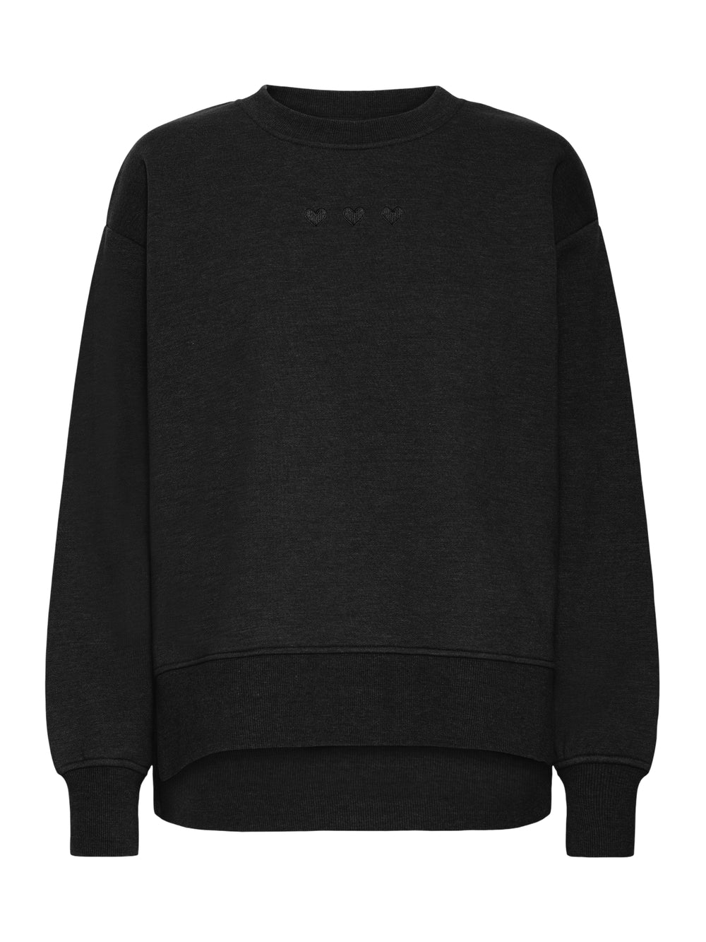 Felpa Iholinne ICHI Donna - Nero