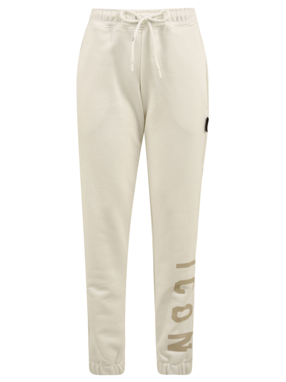 Pantalone Jogger Con logo Grande ICON Donna - Bianco