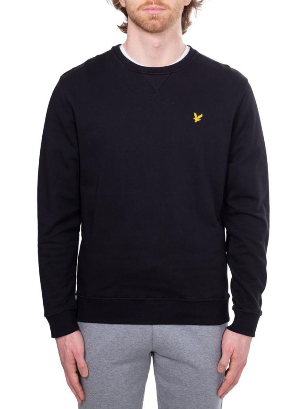 Felpa girocollo LYLE & SCOTT Uomo - Nero