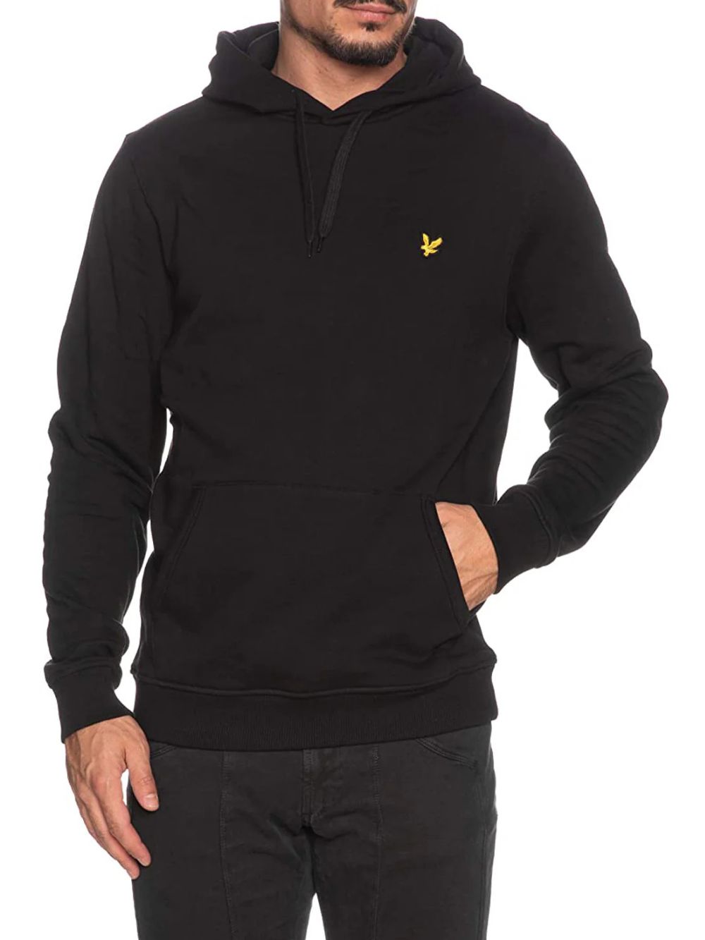 Felpa Con Cappuccio LYLE & SCOTT Uomo - Nero
