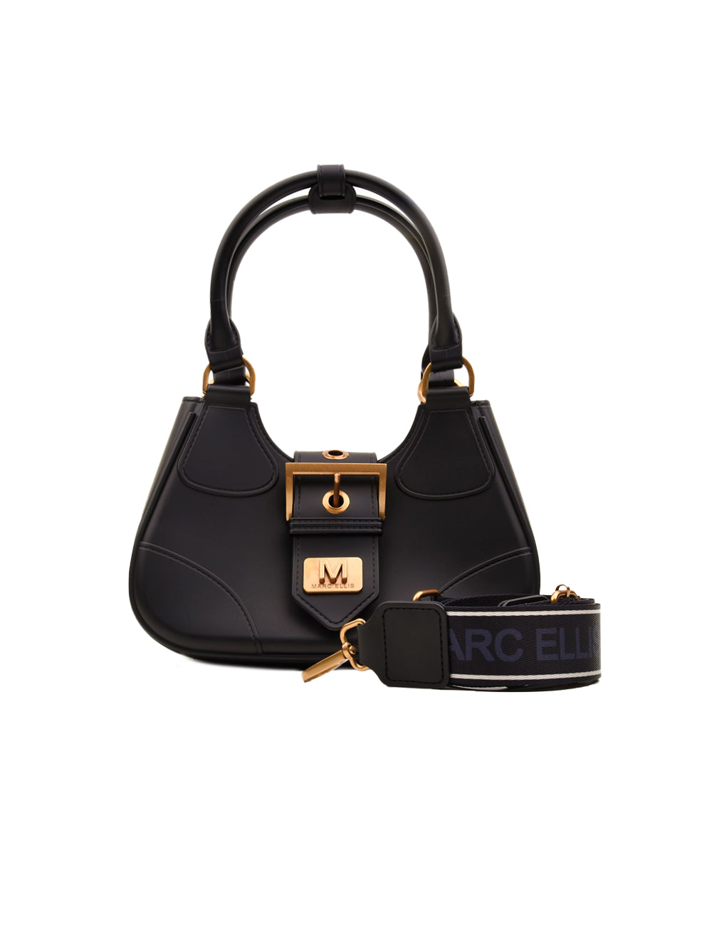Borsa Flat Circle MARC ELLIS Donna - Nero