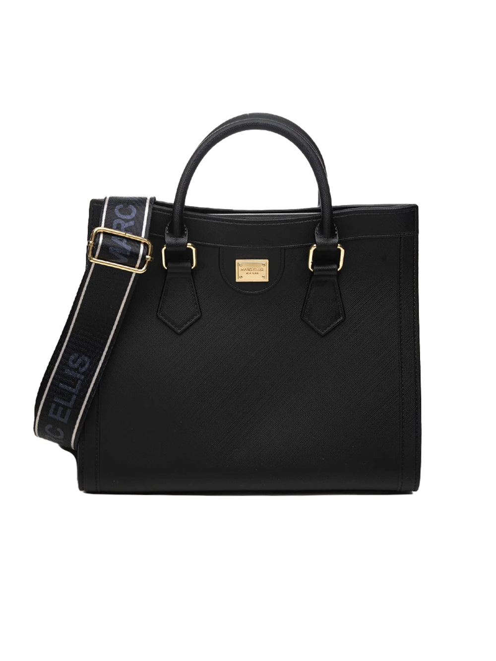 Borsa Flat Lively M MARC ELLIS Donna - Nero