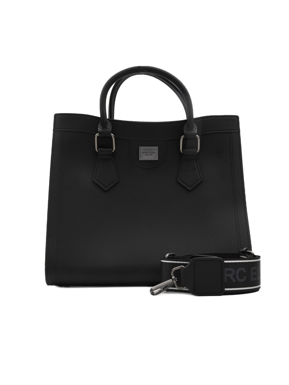 Borsa Flat Lively M MARC ELLIS Donna - Nero