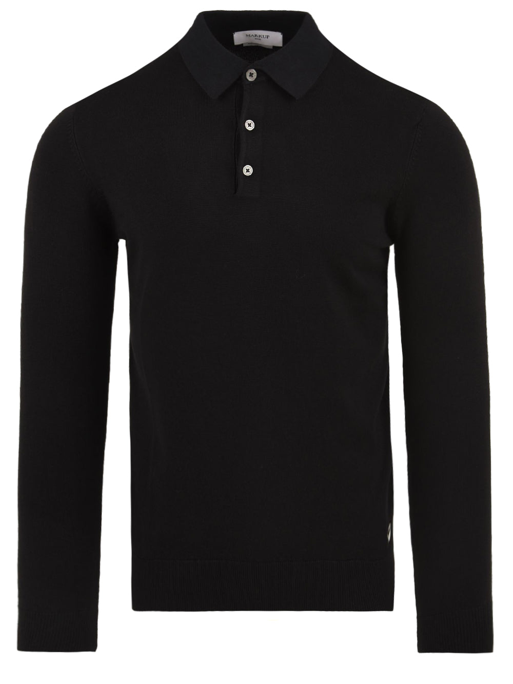 Polo Manica Lunga MARKUP Uomo - Nero