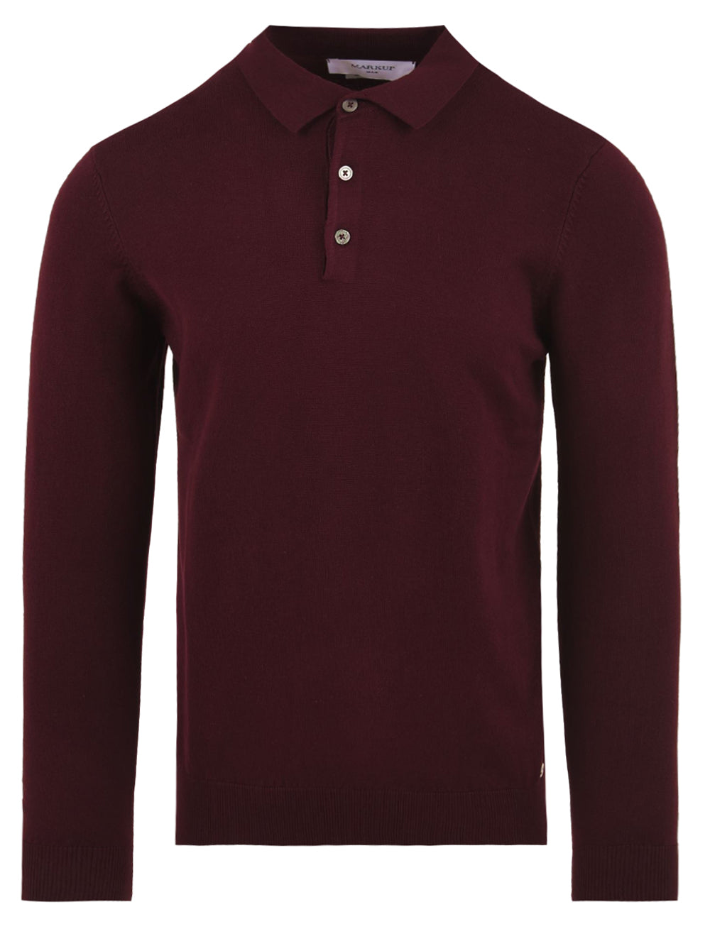 Polo Manica Lunga MARKUP Uomo - Rosso