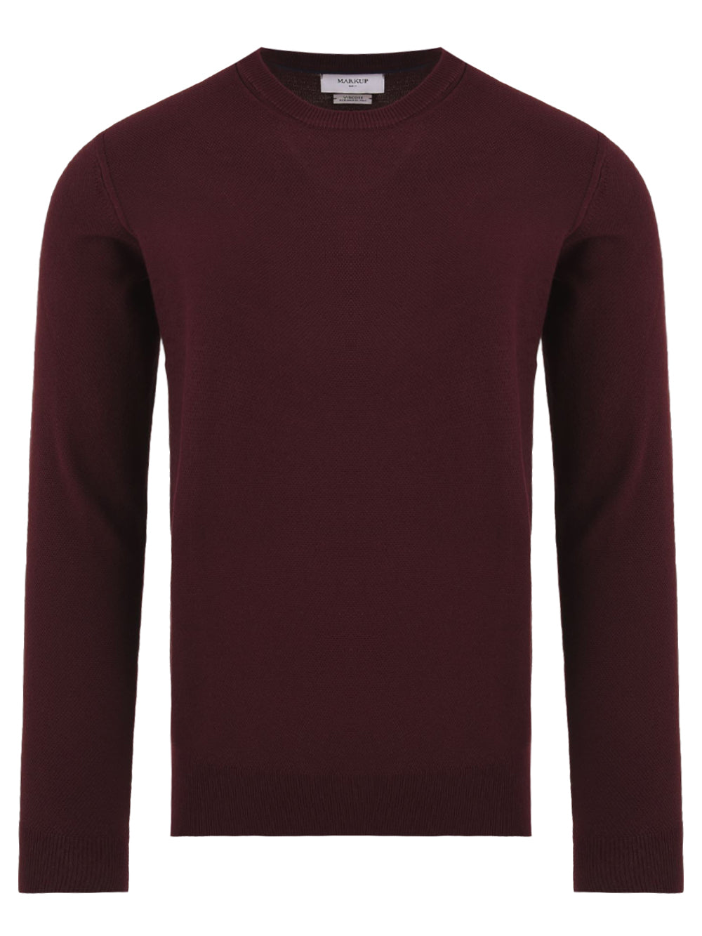Maglione Girocollo Punto Riso MARKUP Uomo - Rosso