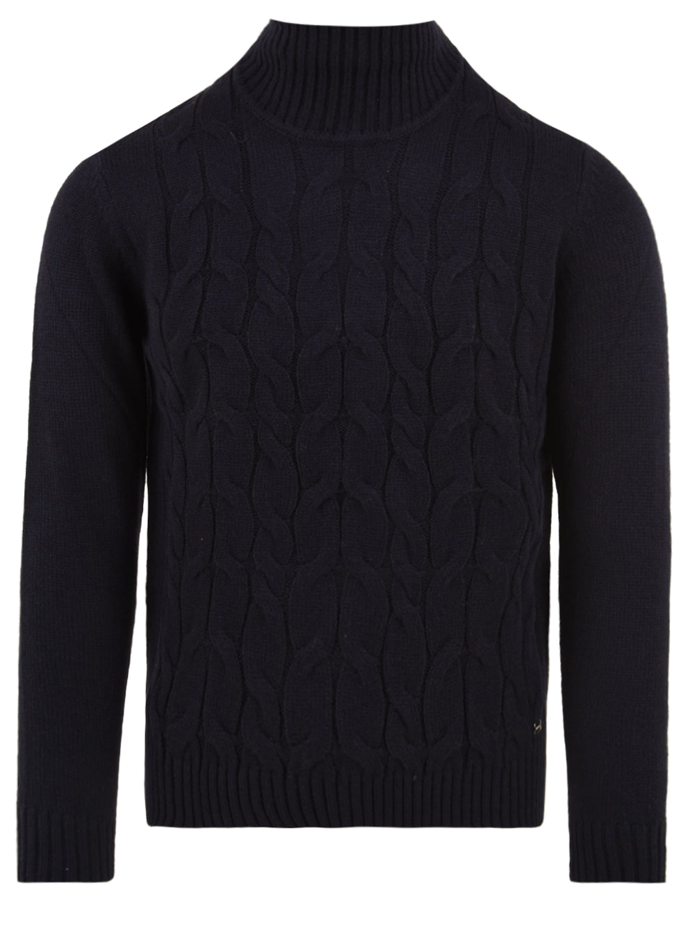 Maglione Dolcevita Trecce MARKUP Uomo - Blue