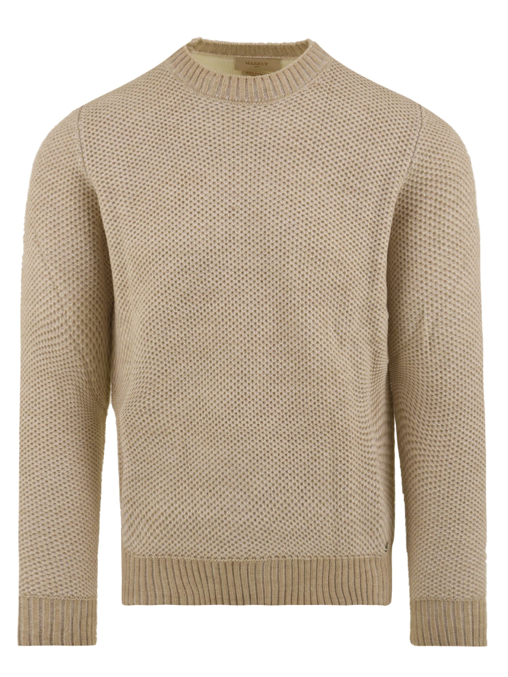Maglione Girocollo Pannocchia Vanise' MARKUP Uomo - Beige