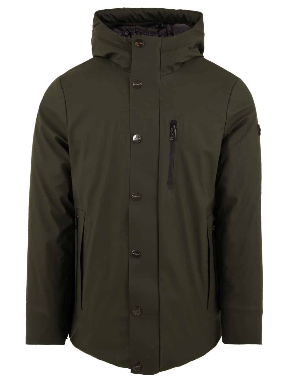 Parka Gommato MARKUP Uomo - Verde