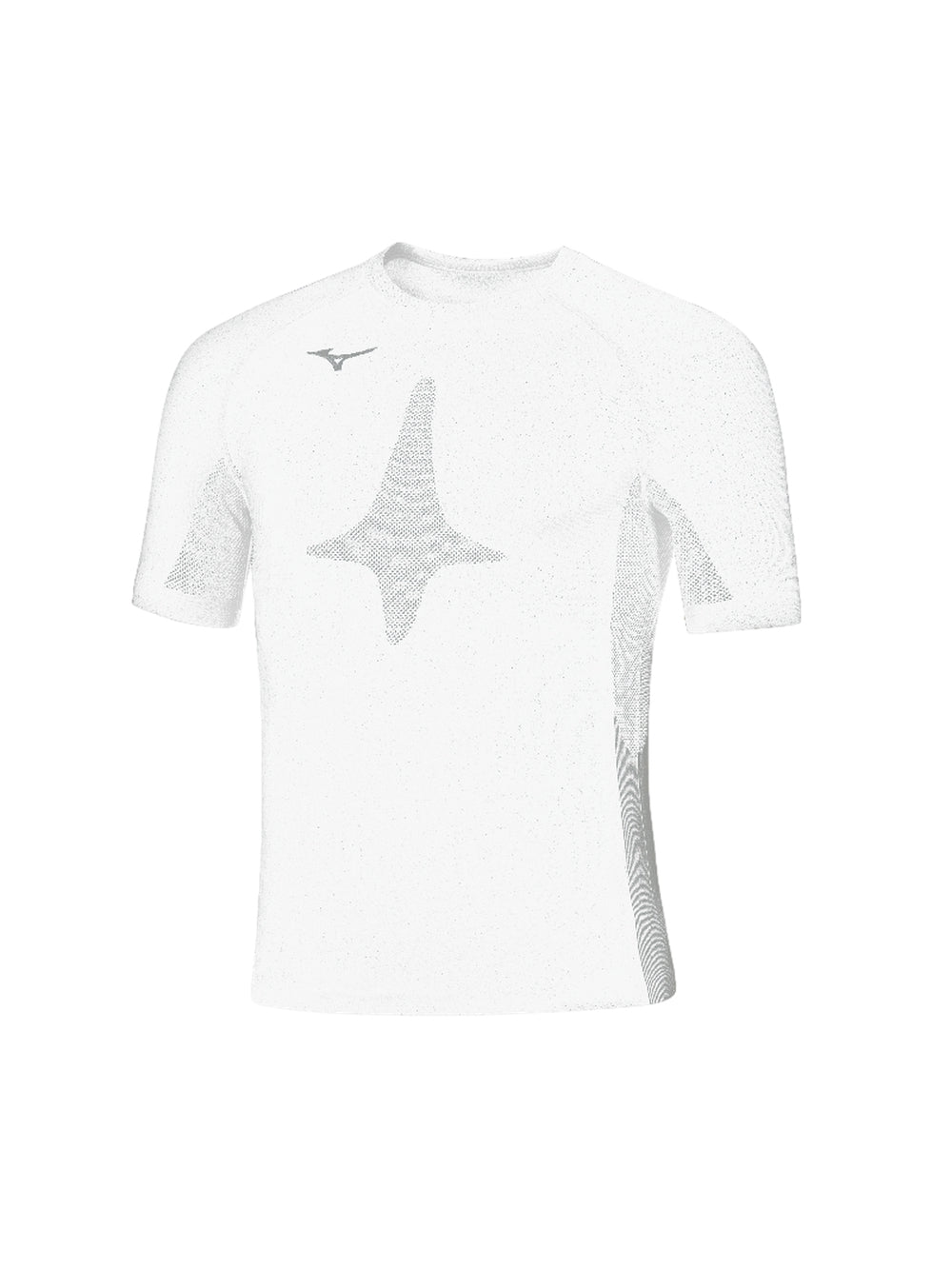 T-shirt underwear Team Short Sleeve MIZUNO Unisex - Bianco