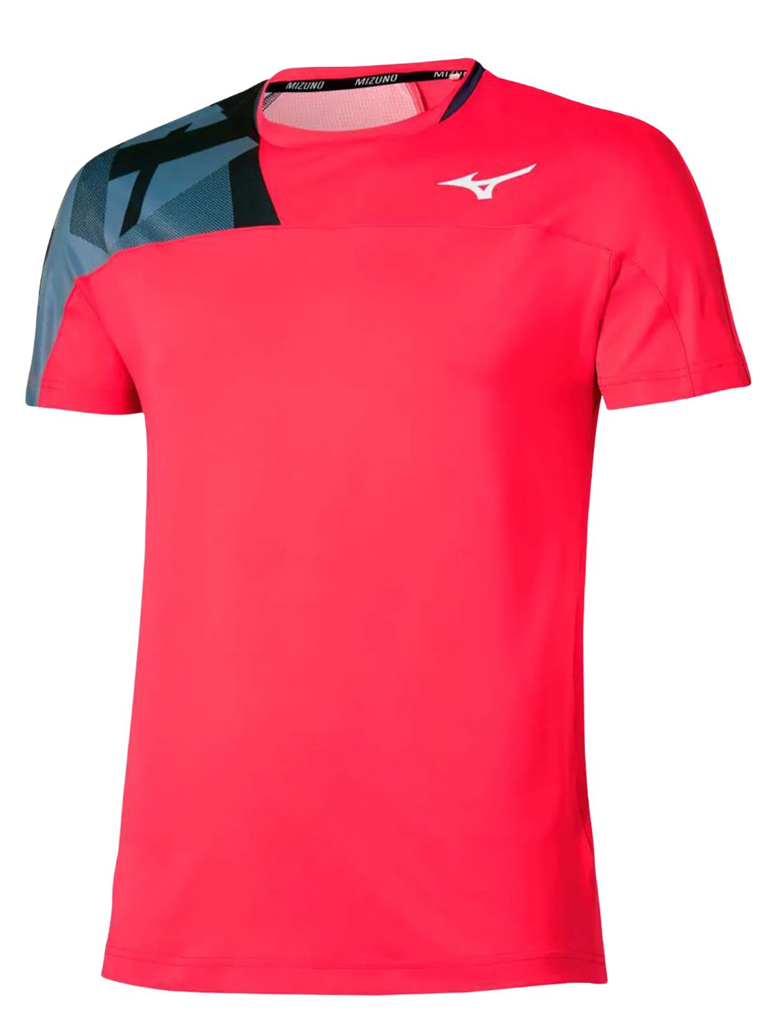 Maglia tennis Daybreakers Shadow Short Sleeve MIZUNO Uomo - Rosso