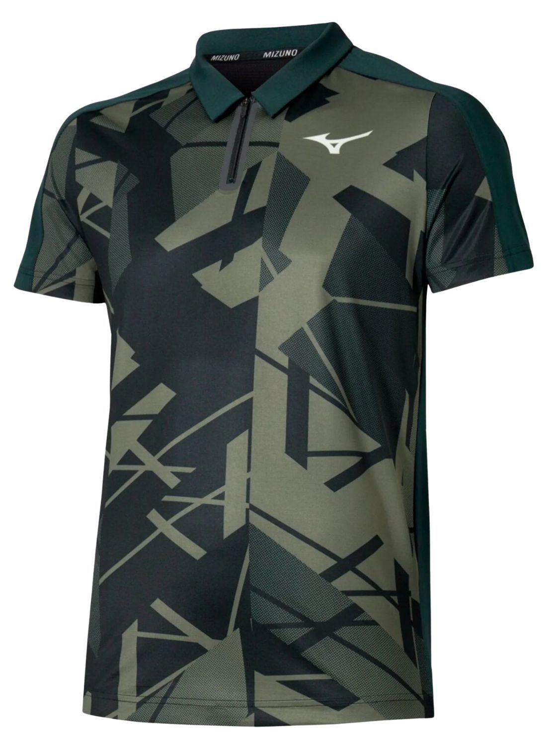 Polo tennis Shadow Short Sleeve MIZUNO Uomo - Verde