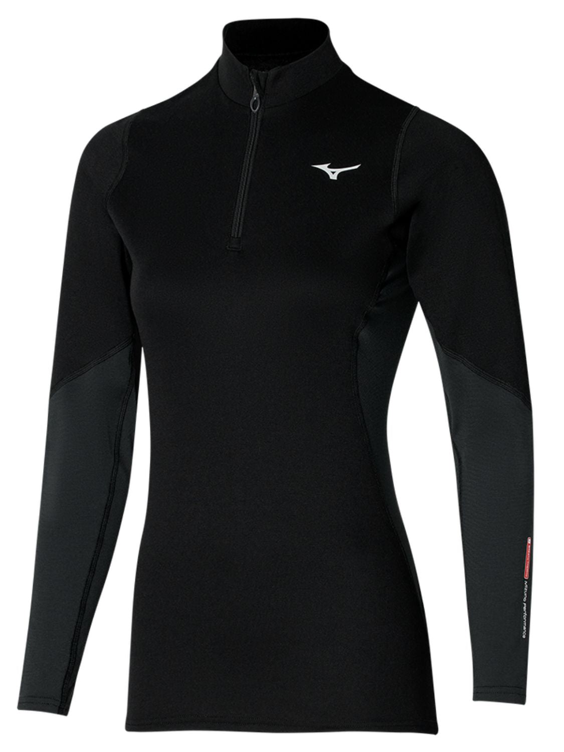 Maglia sportswear merino wool half zip MIZUNO Donna - Nero