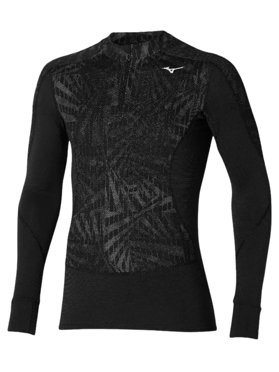 Maglia sportswear virtual body half zip MIZUNO Uomo - Nero