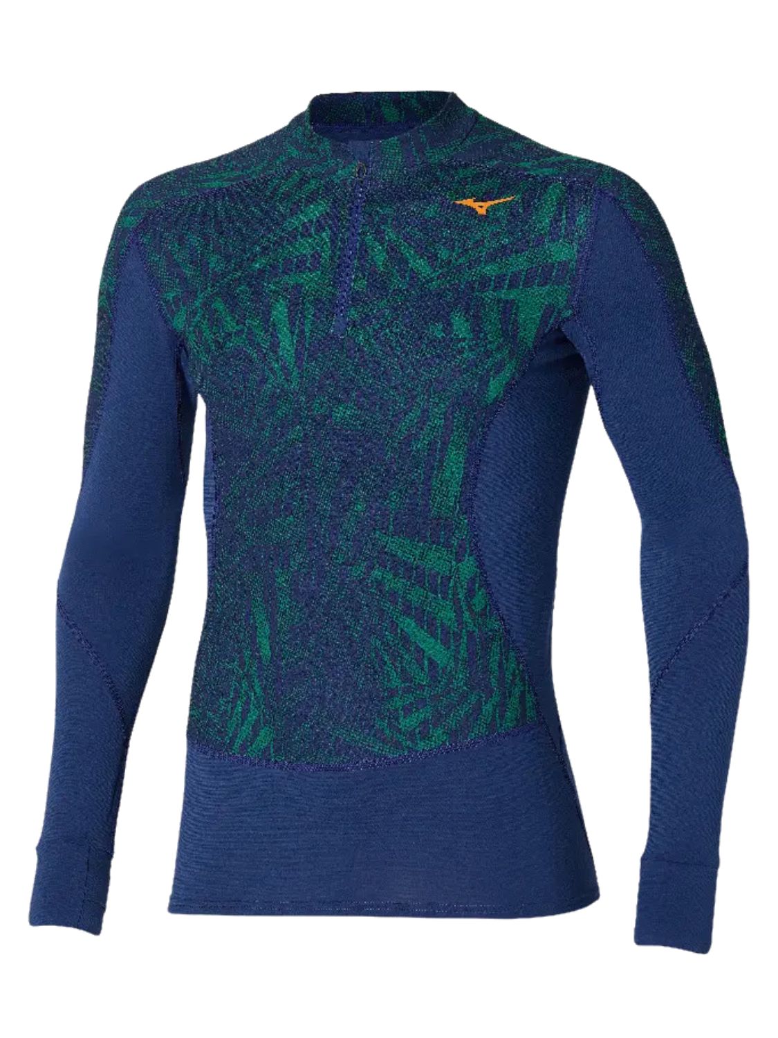 Maglia sportswear virtual body half zip MIZUNO Uomo - Blue