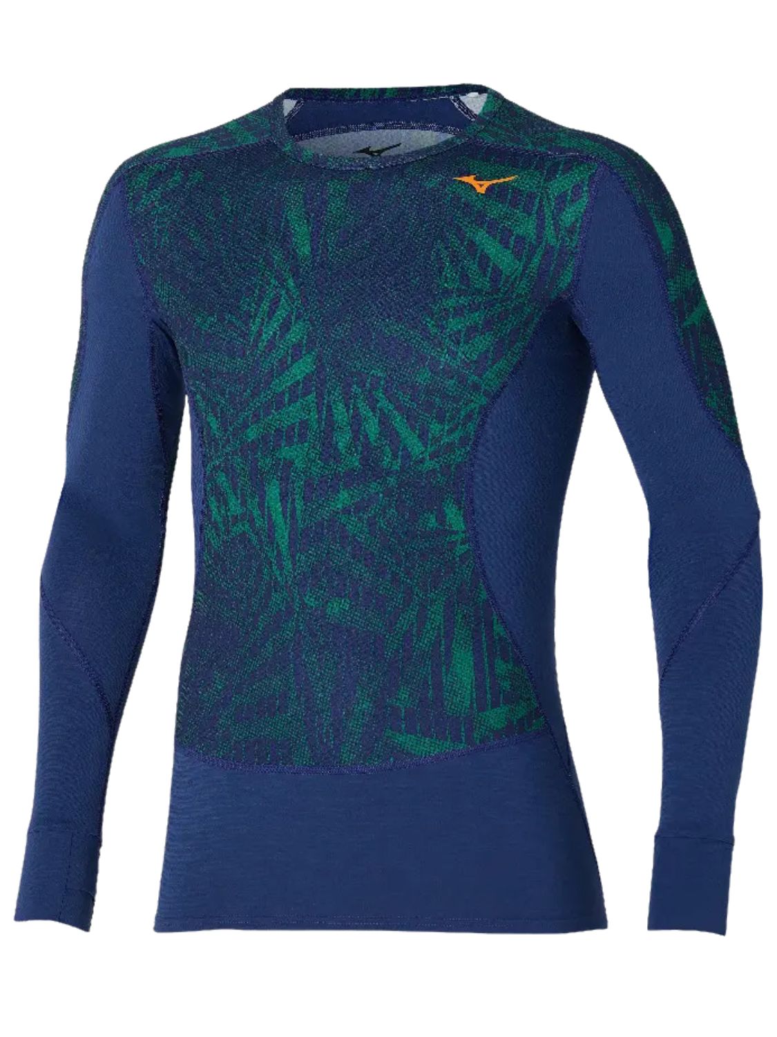 Maglia sportswear virtual body g4 crew MIZUNO Uomo - Blue