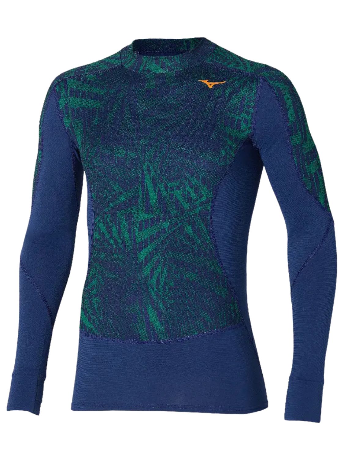 Maglia sportswear virtual body g4 high neck MIZUNO Uomo - Blue