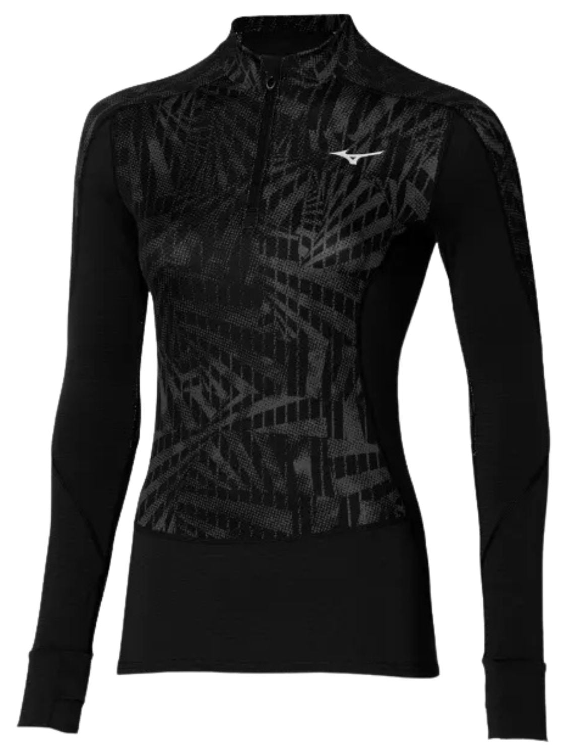 Maglia sportswear virtual body g4 half zip MIZUNO Donna - Nero