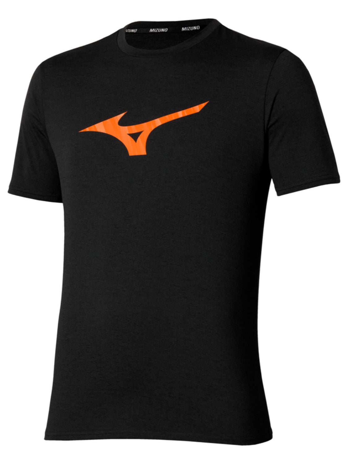 T-shirt running Core Runbird Short Sleeve MIZUNO Uomo - Nero