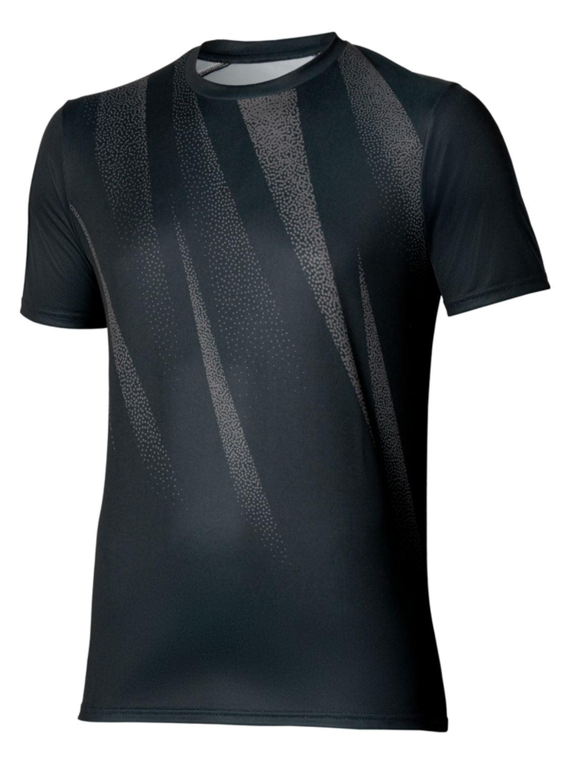 T-shirt running Core Graphic Short Sleeve MIZUNO Uomo - Nero