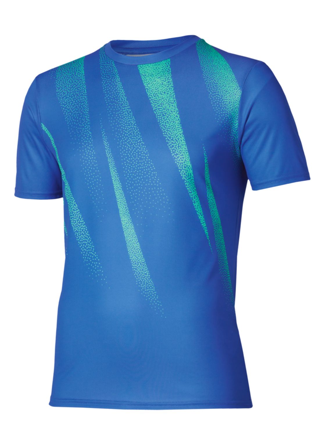 T-shirt running Core Graphic Short Sleeve MIZUNO Uomo - Blue