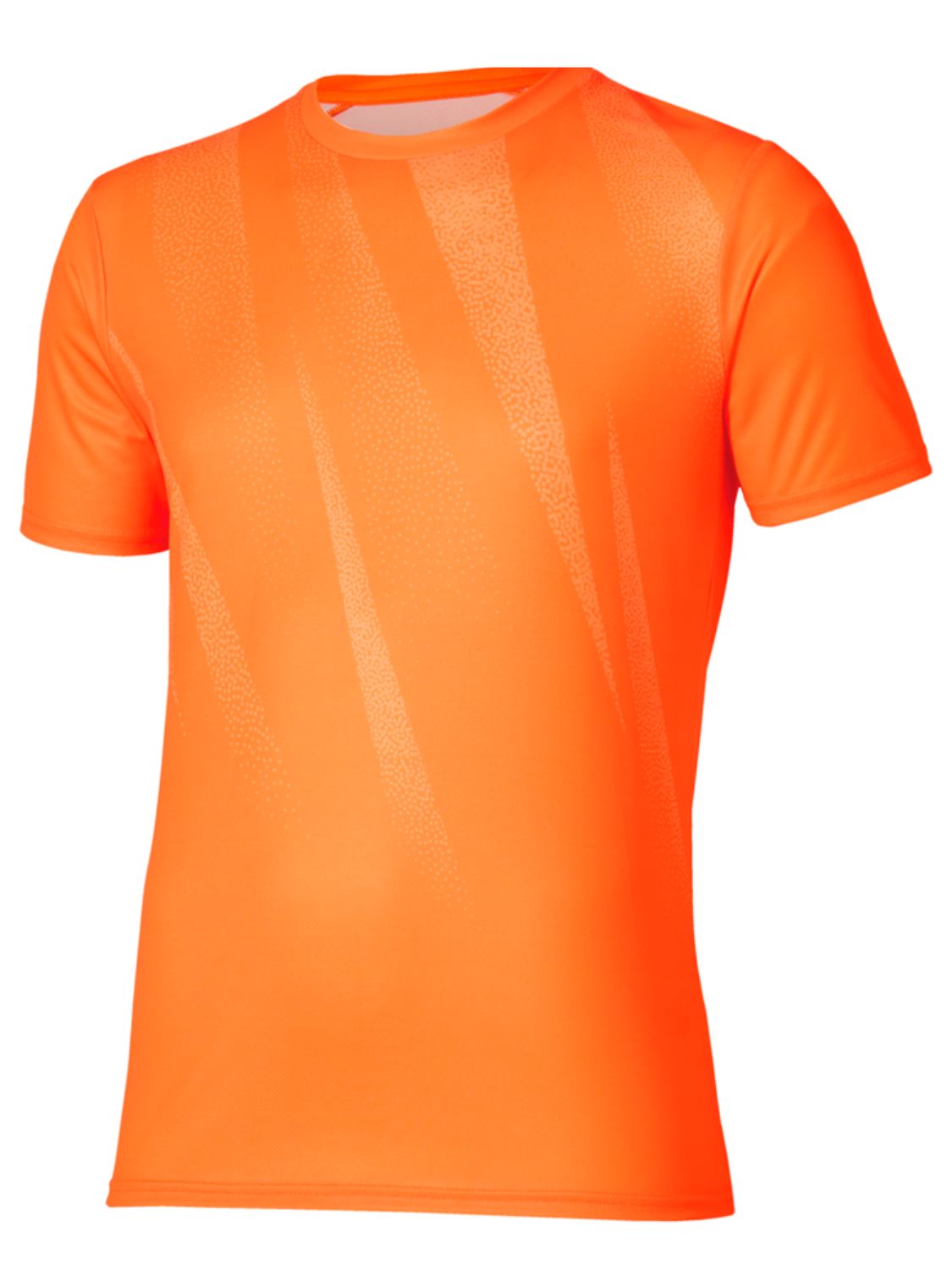 T-shirt running Core Graphic Short Sleeve MIZUNO Uomo - Arancione