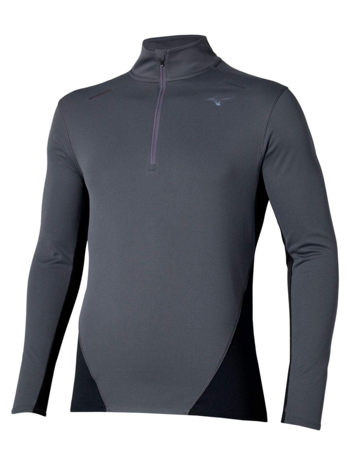 Maglia running Thermal Charge Half zip Long Sleeve MIZUNO Uomo - Grigio