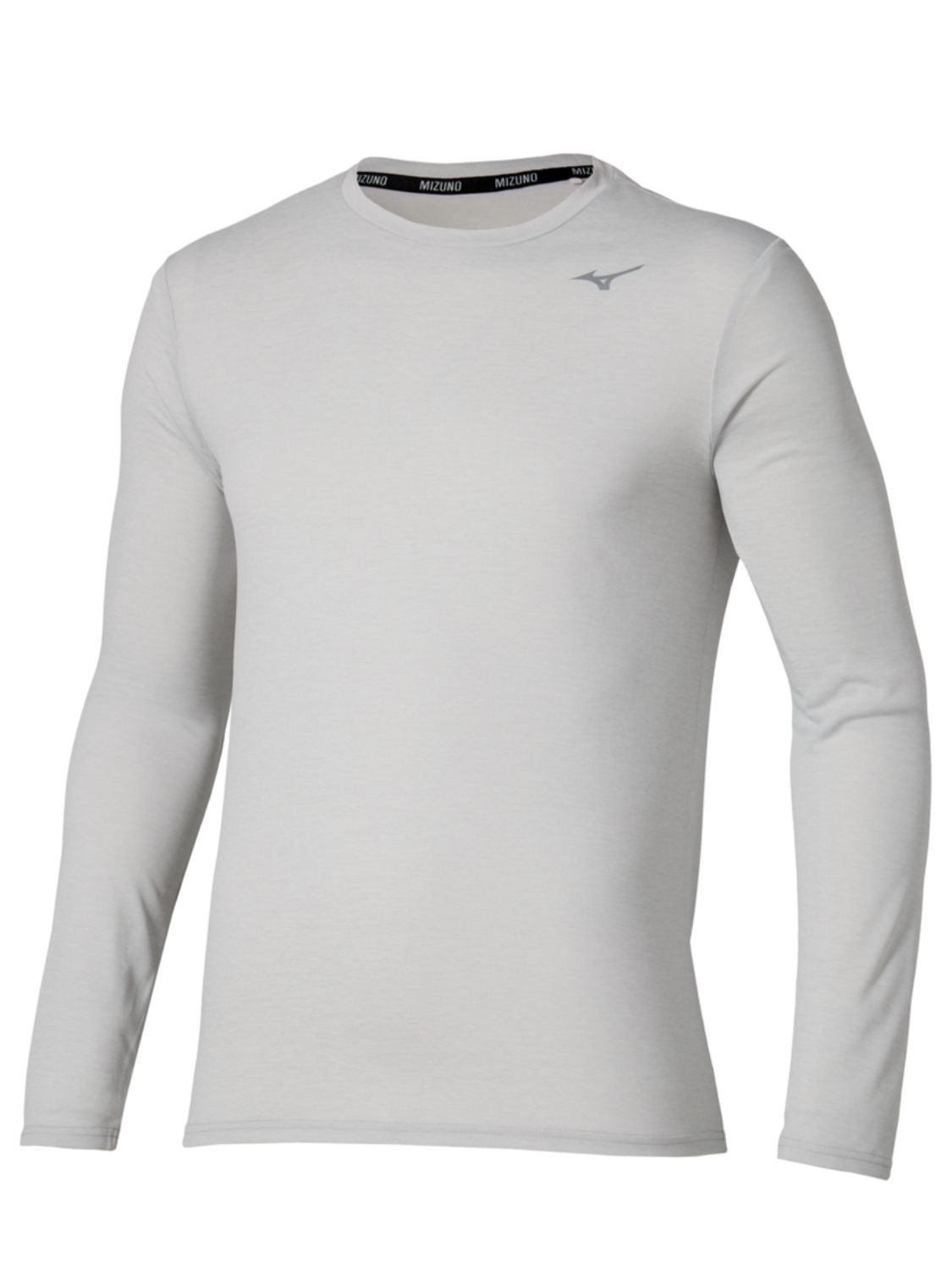 T-shirt running Core Impulse Long Sleeve MIZUNO Uomo - Grigio