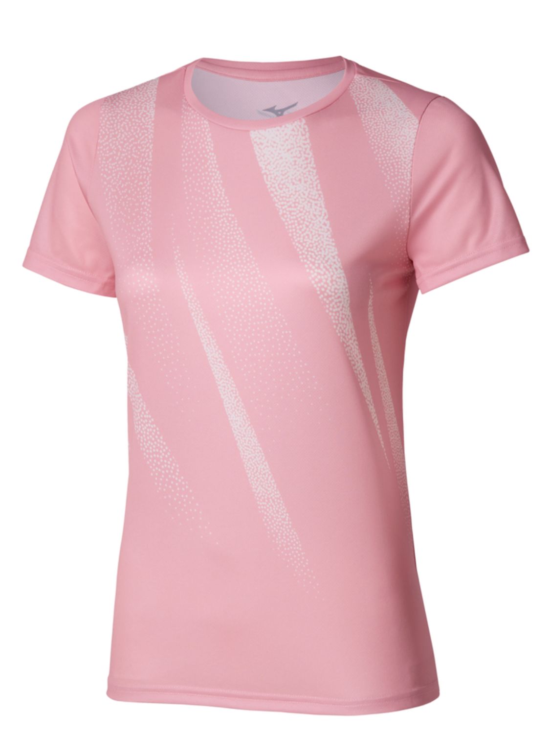 T-shirt running Core Graphic Wos MIZUNO Donna - Rosa