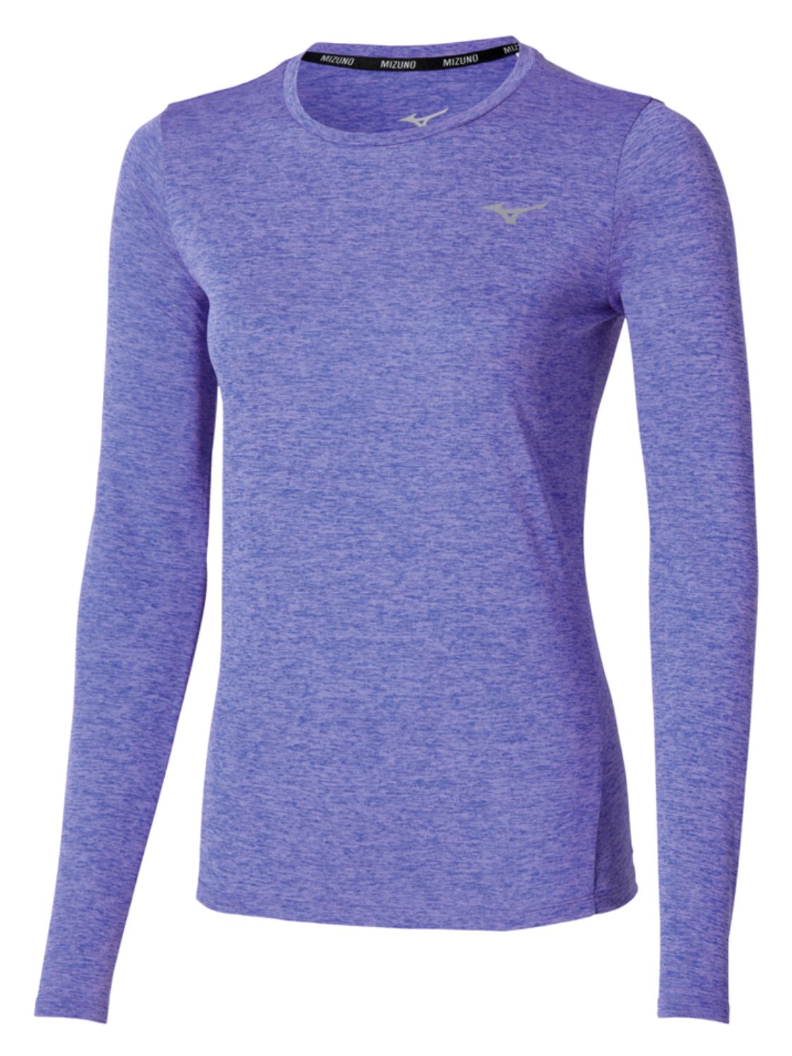 T-shirt running Core Impulse Long Sleeve Wos MIZUNO Donna - Viola