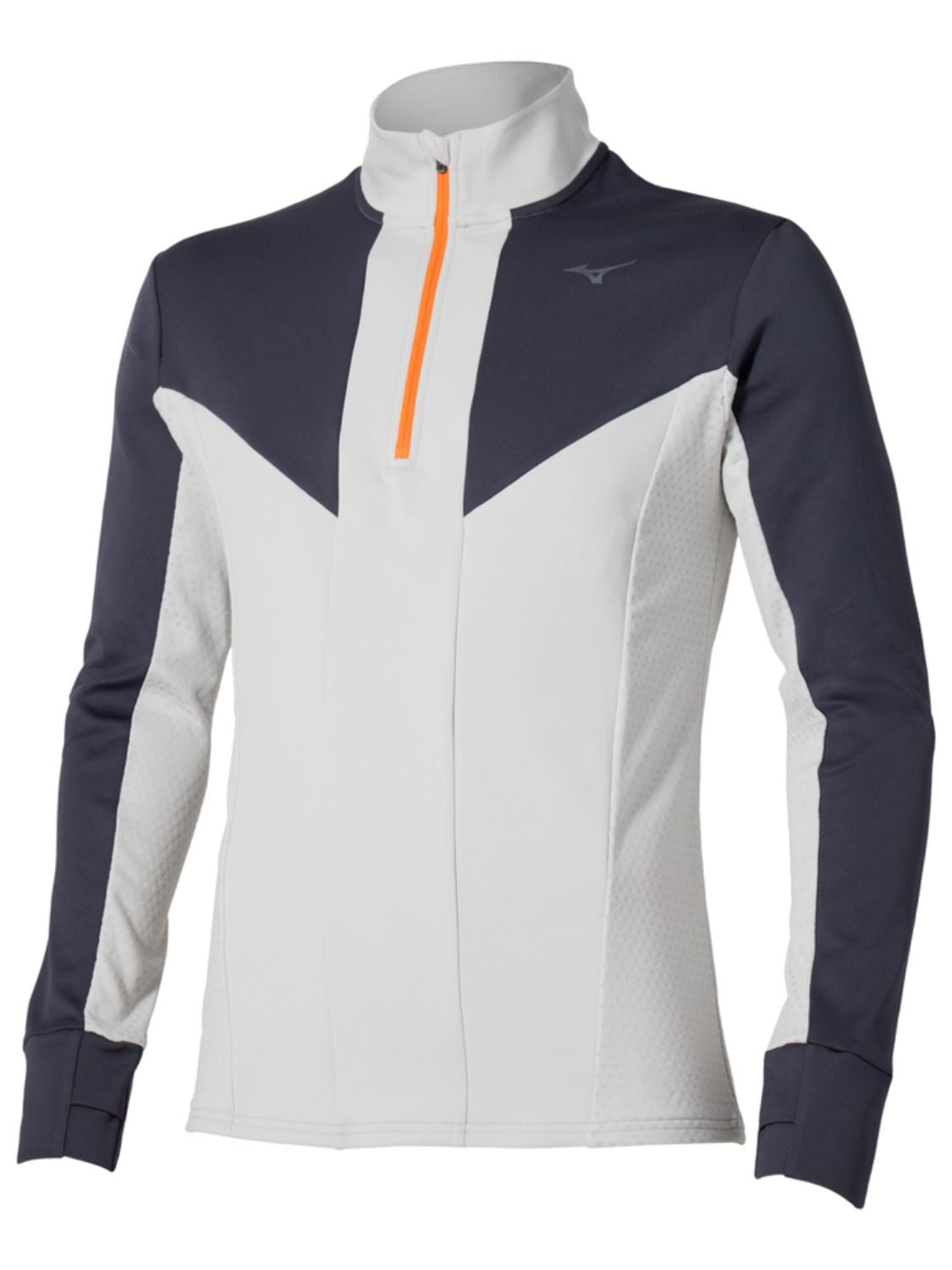 Maglia running Active Half Zip Long Sleeve MIZUNO Uomo - Grigio