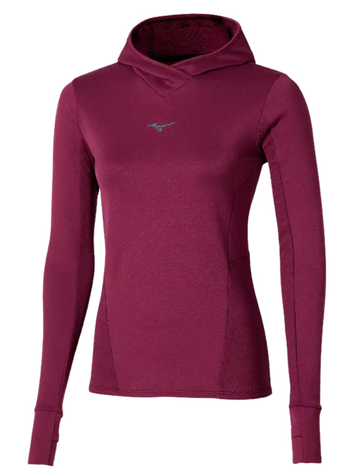 Maglia sportswear Active Hooded Long Sleeve Wos MIZUNO Donna - Viola