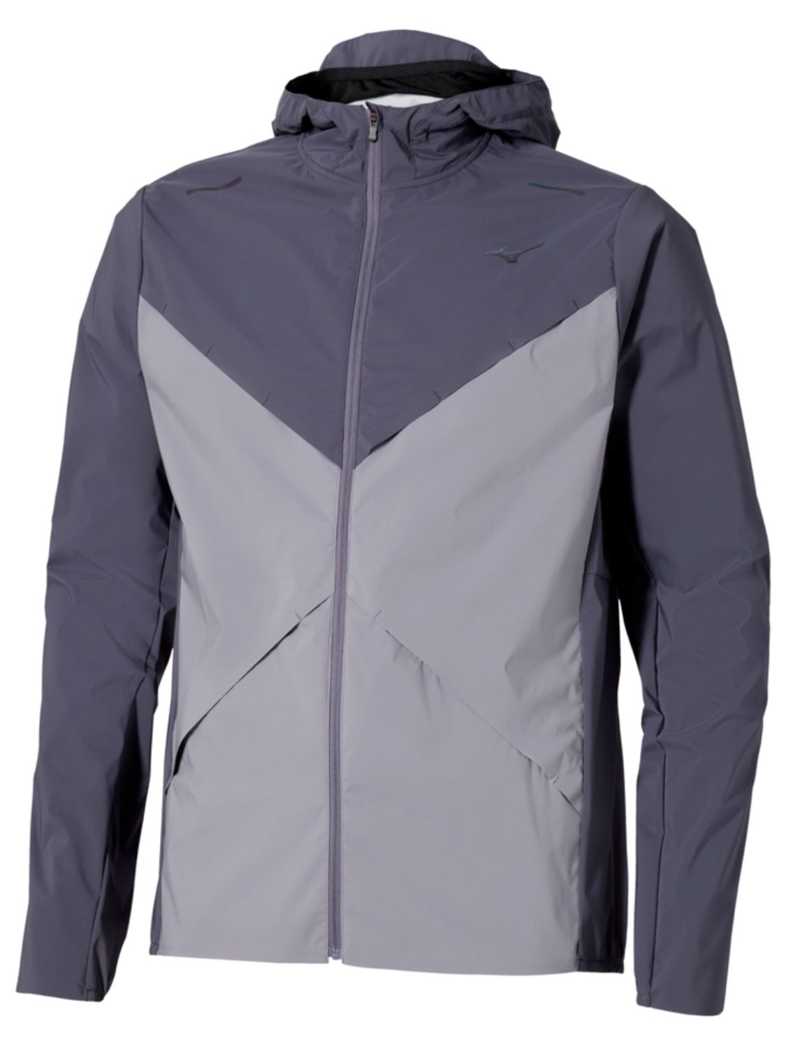 Jacket running Thermal Charge Hooded MIZUNO Uomo - Grigio