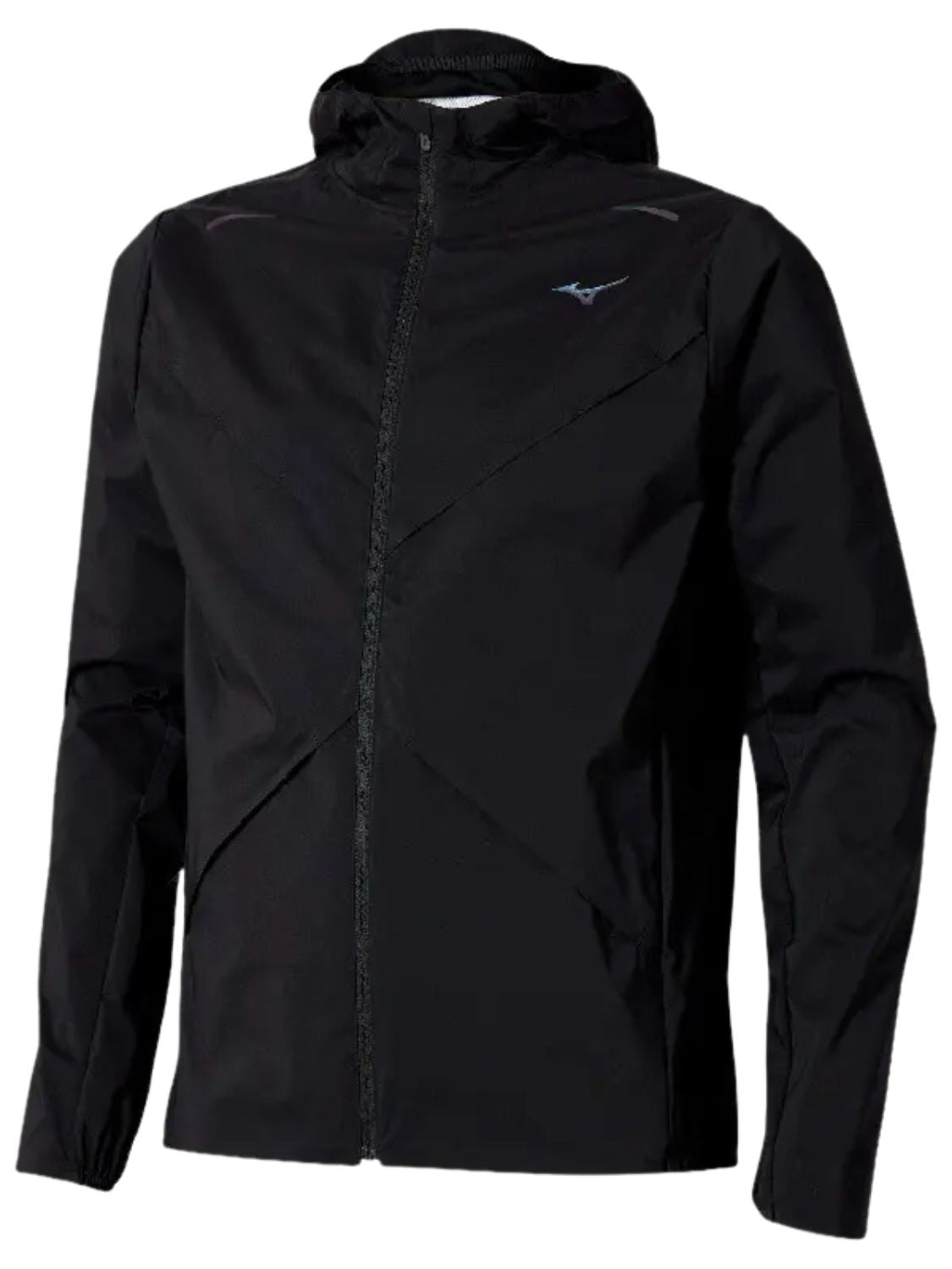 Jacket running Thermal Charge Hooded MIZUNO Uomo - Nero