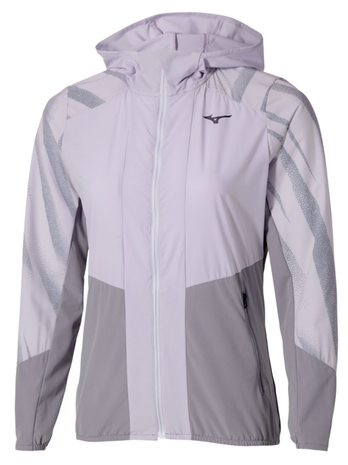 Jacket running Active Alpha Hodded Wos MIZUNO Donna - Viola