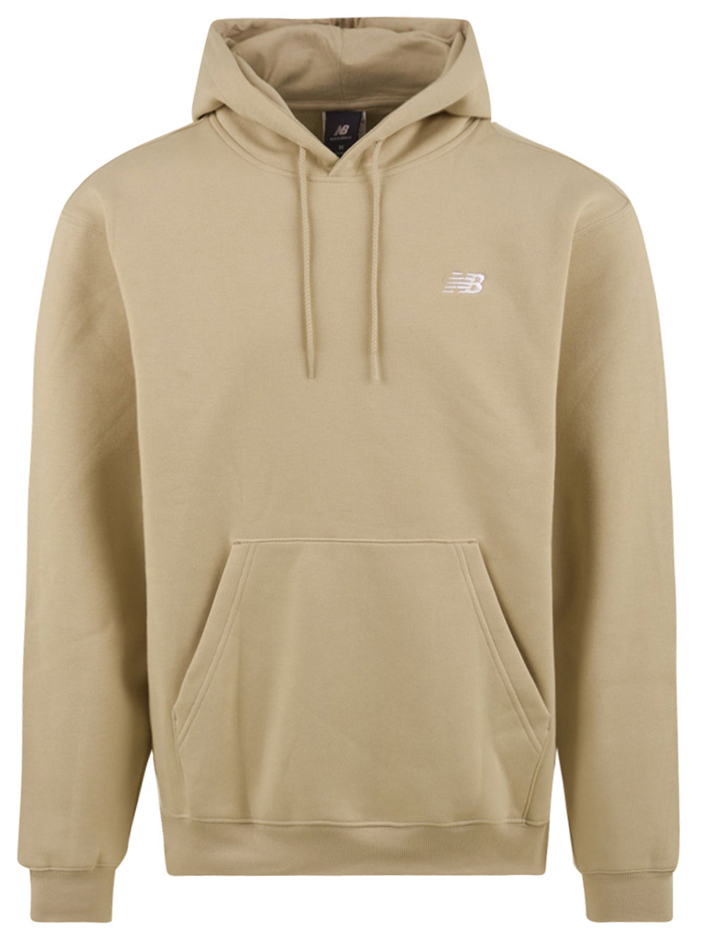 Felpa Sport Essentials Fleece Hoodie NEW BALANCE Uomo - Beige