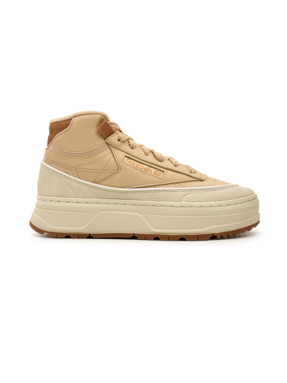 Sneakers Basse Club C Geo Mid REEBOK Donna - Beige