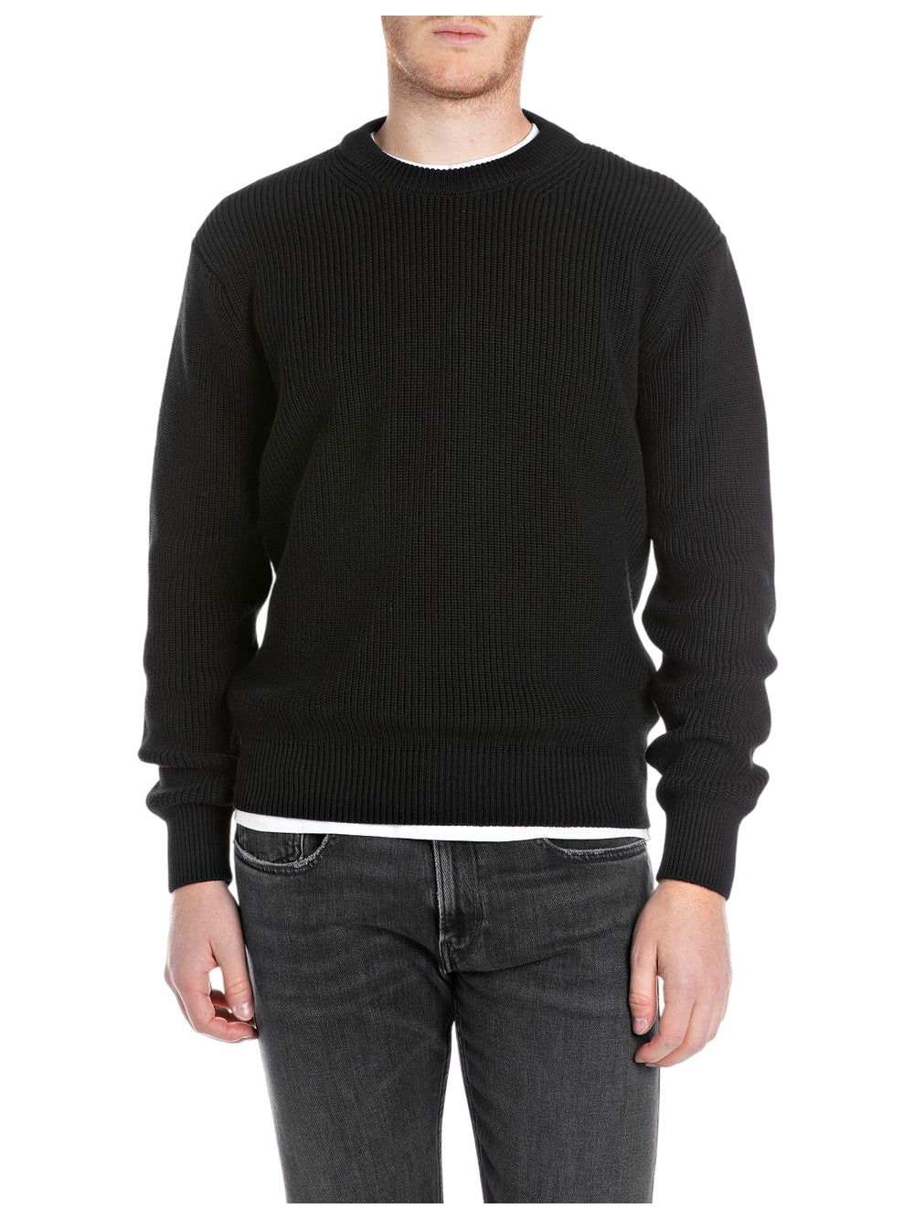 Maglione Sdnohan !SOLID Uomo - Nero