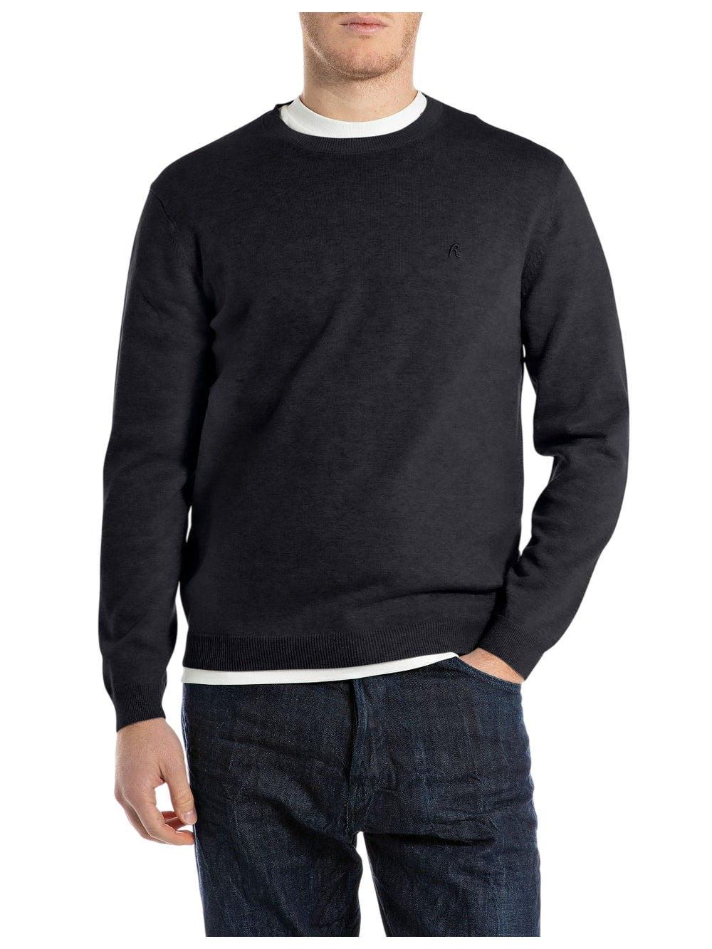 Maglione Sdnohan !SOLID Uomo - Nero