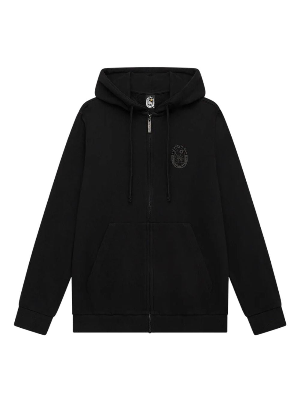 Felpa zip e cappuccio Tikal Brushed SCORPION BAY Uomo - Nero