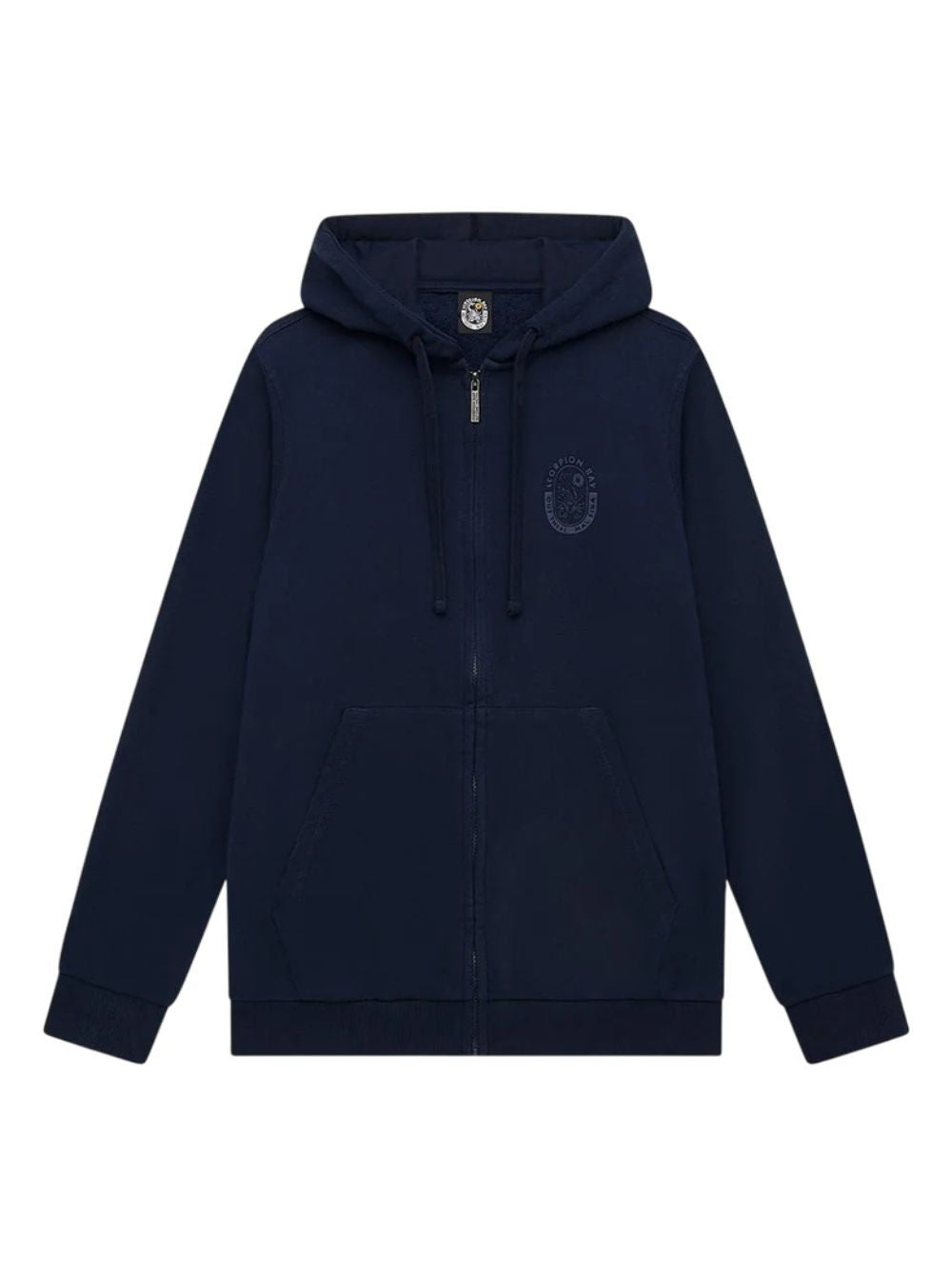 Felpa zip e cappuccio Tikal Brushed SCORPION BAY Uomo - Blue