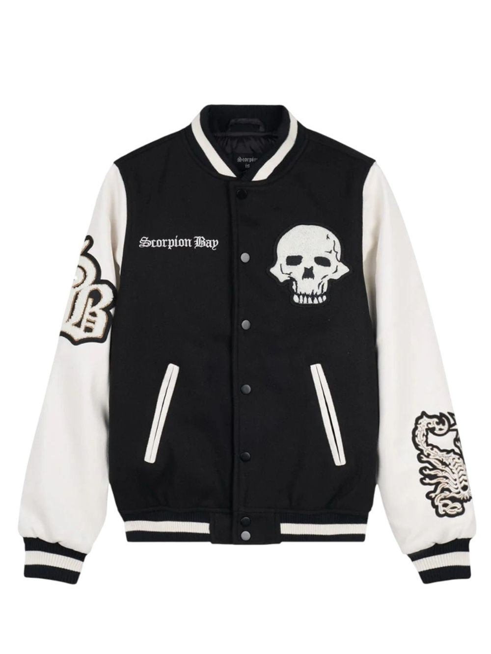 Giubbotto Varsity Cloth Menphis SCORPION BAY Uomo - Nero