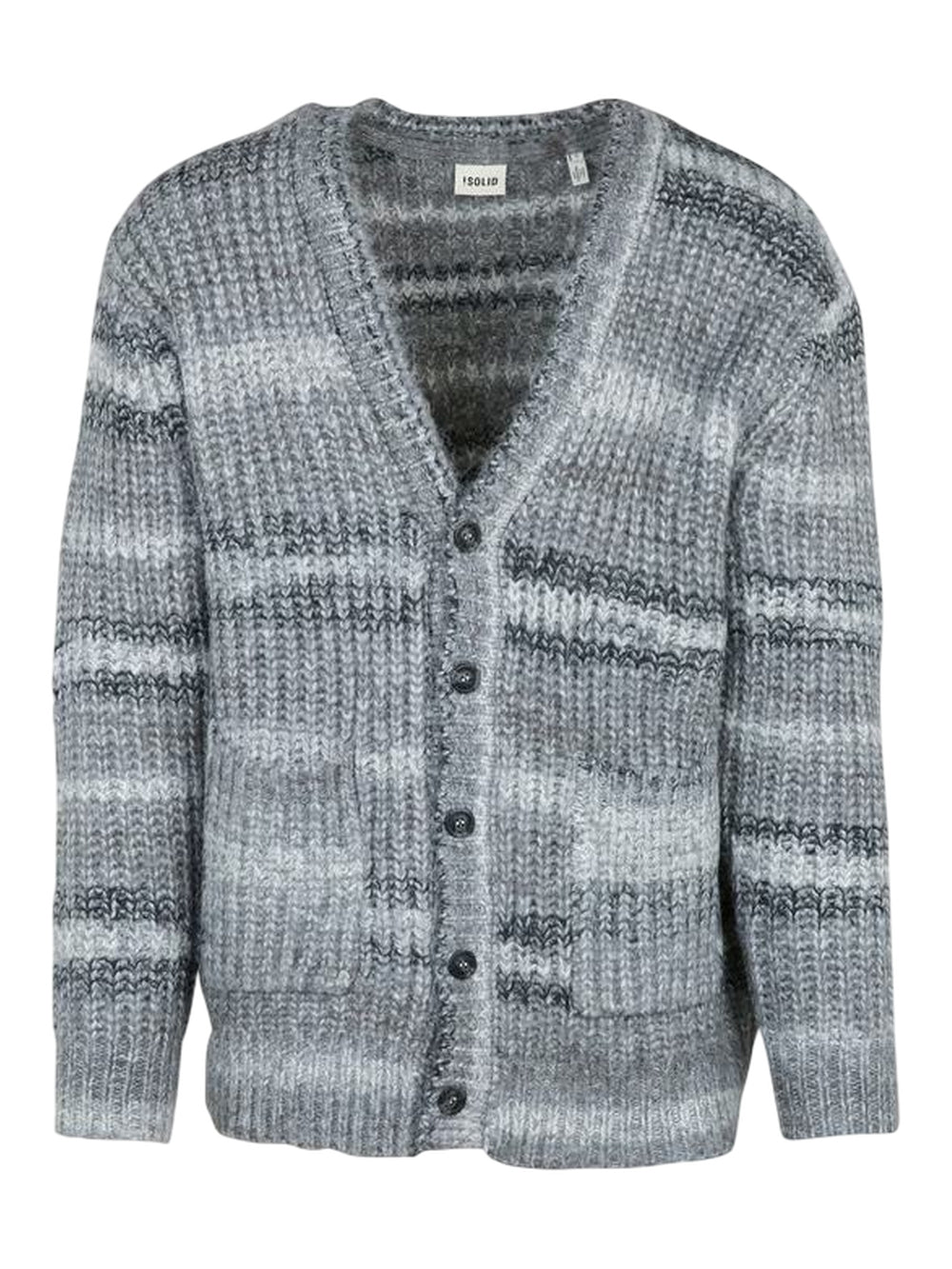 Cardigan Sdstefano !SOLID Uomo - Nero